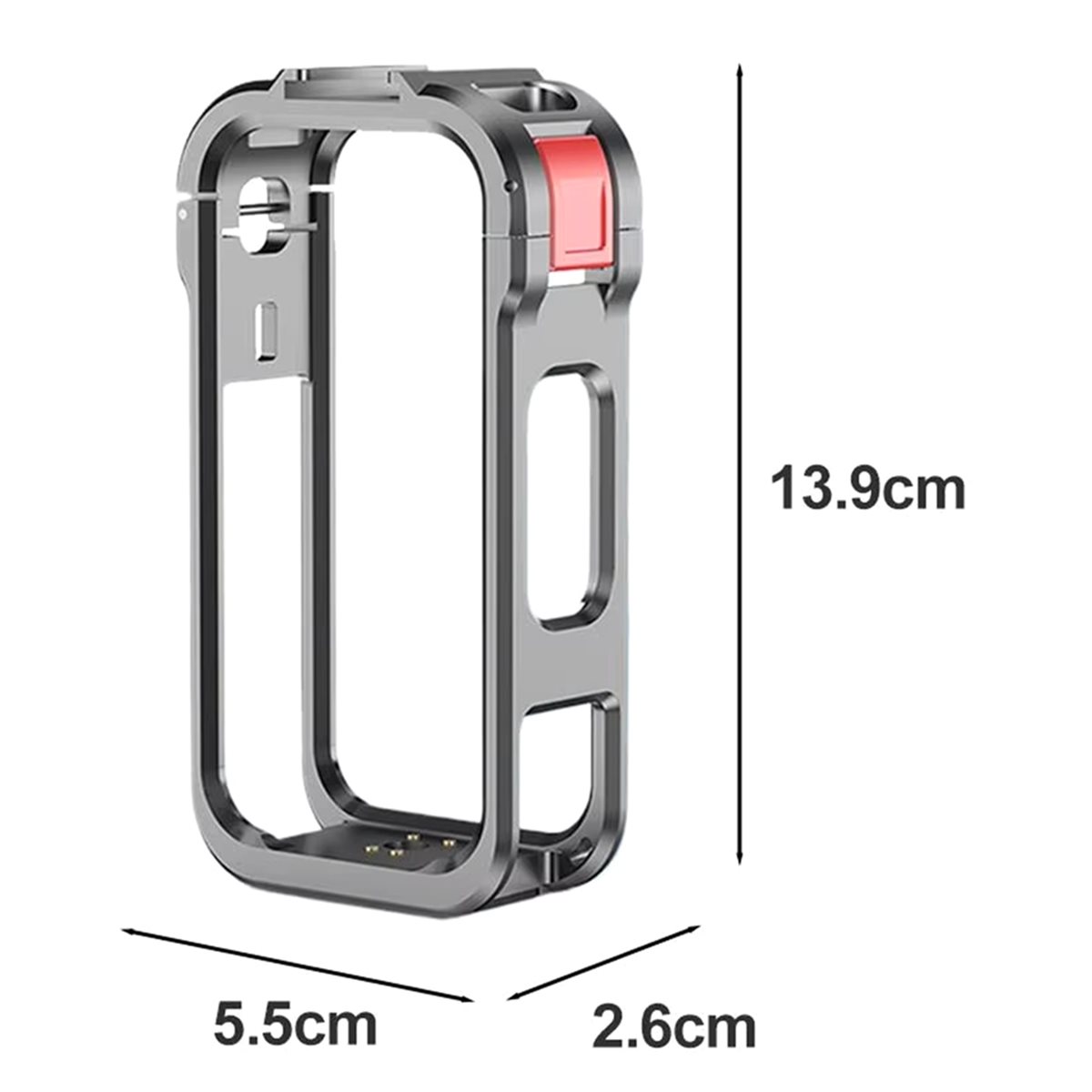 Camera Cold Shoe - For X6 Metal Cage Protective Case