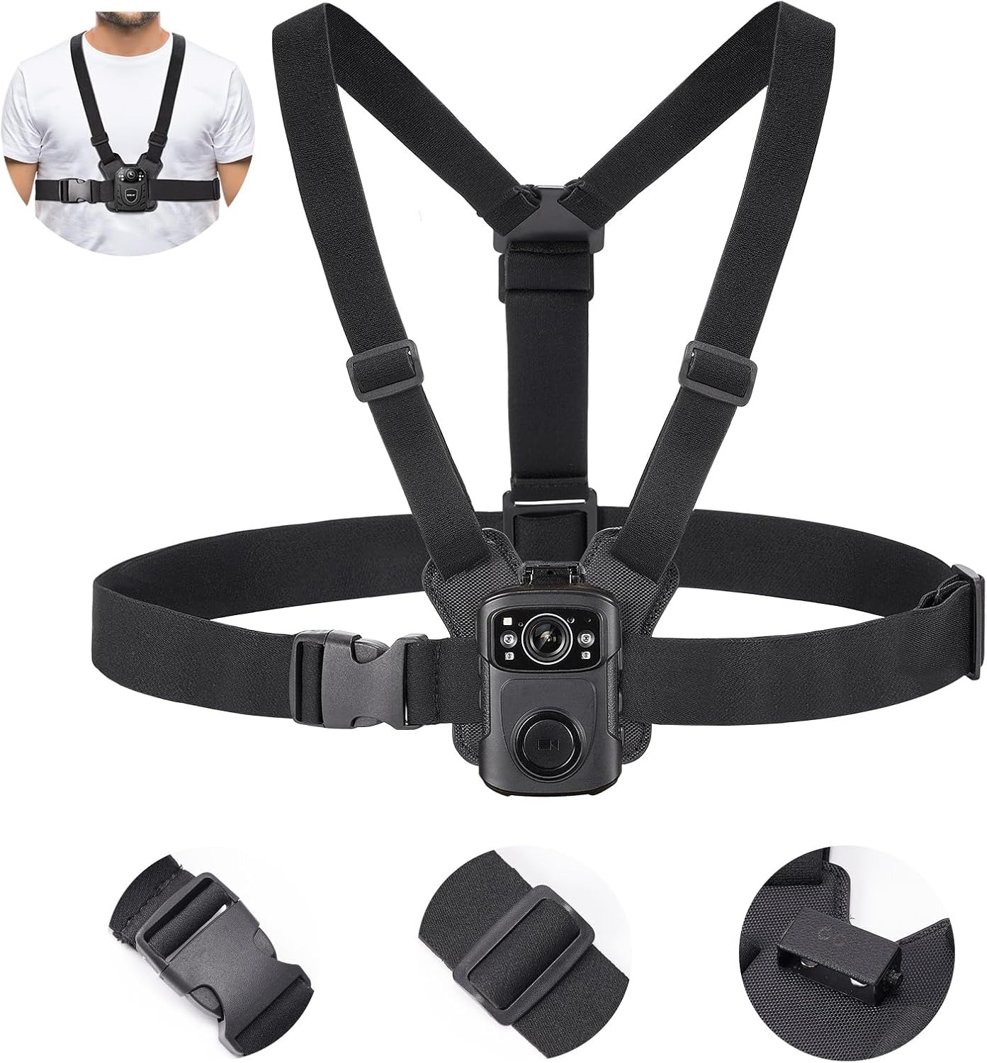 Photography Vest - BOBLOV Dual Shoulder Mount Body Worn