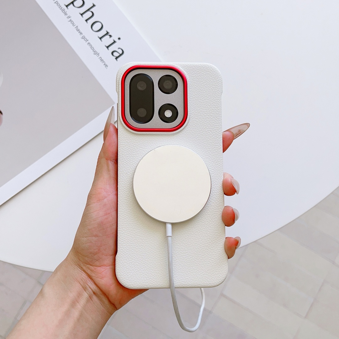 Photography With Mobile - For OnePlus 15 Case Magnetic Red