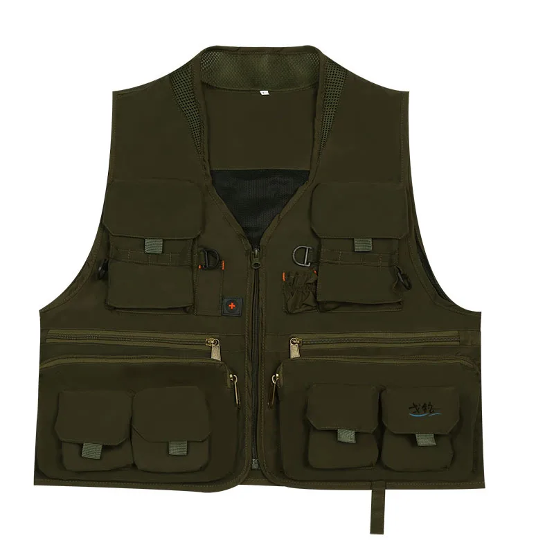 Photography Vest - Spring Autumn Men Outdoor Quick-drying Breathable