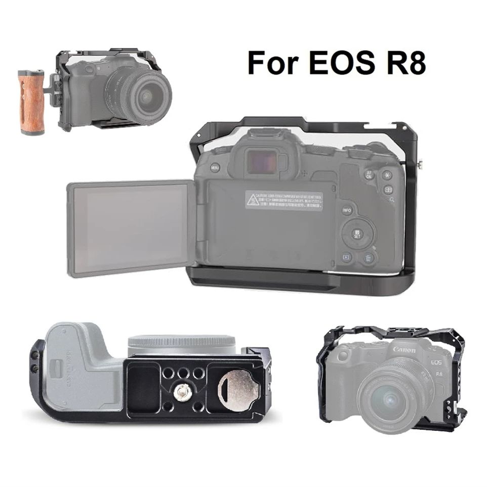 Camera Cold Shoe - Protective Frame Camera Cage for Canon