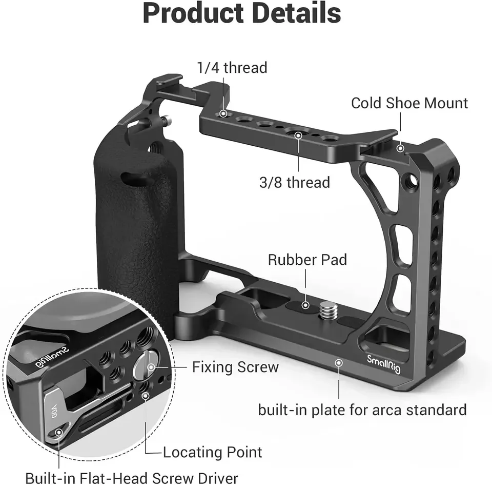 2026 For SmallRig 3164 Stainle - Camera Cold Shoe recension och pris