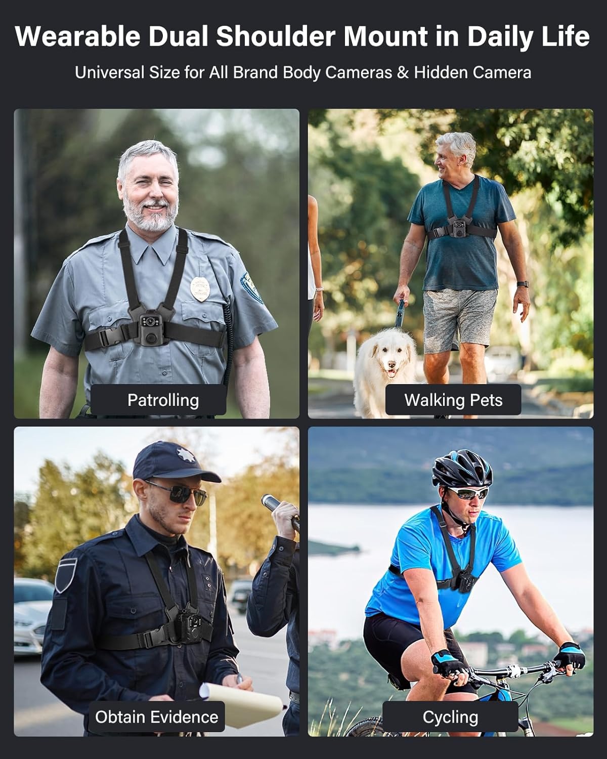 BOBLOV Dual Shoulder Mount Bod - Photography Vest recension och pris