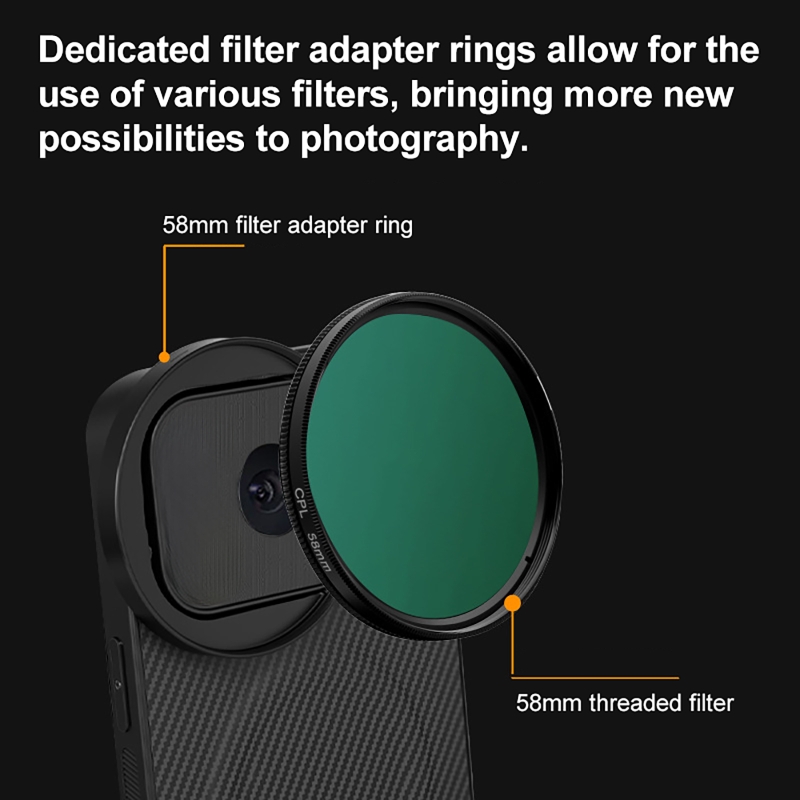 4 in 1 Lens 58mm Mobile Phone  - Photography With Mobile recension och pris