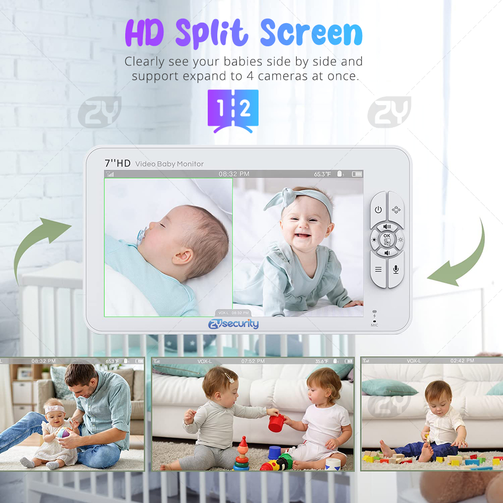 7.0 inch Video Baby Monitor HD - Photography Uk recension och pris