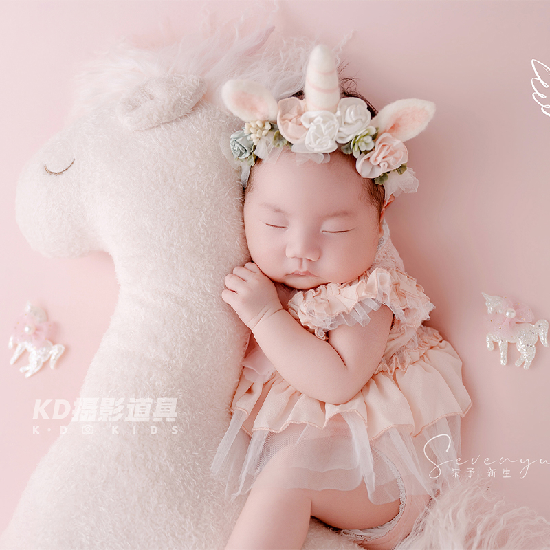 Cute Unicorn Theme Newborn Pho - Photography Outfit recension och pris