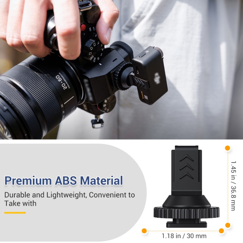 Cold Shoe Adapter For DJI Mic  - Camera Cold Shoe recension och pris