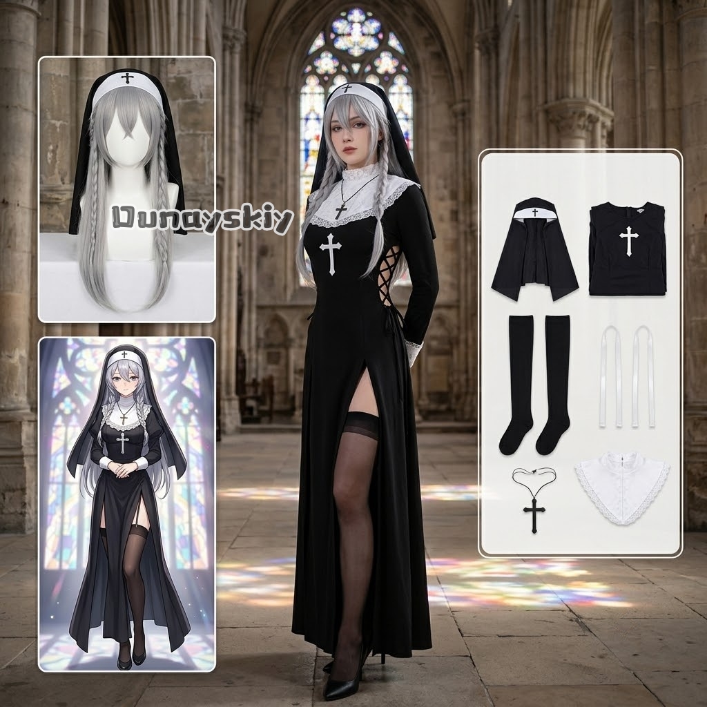 KS*06Original Nun Cos Outfit B - Photography Outfit recension och pris