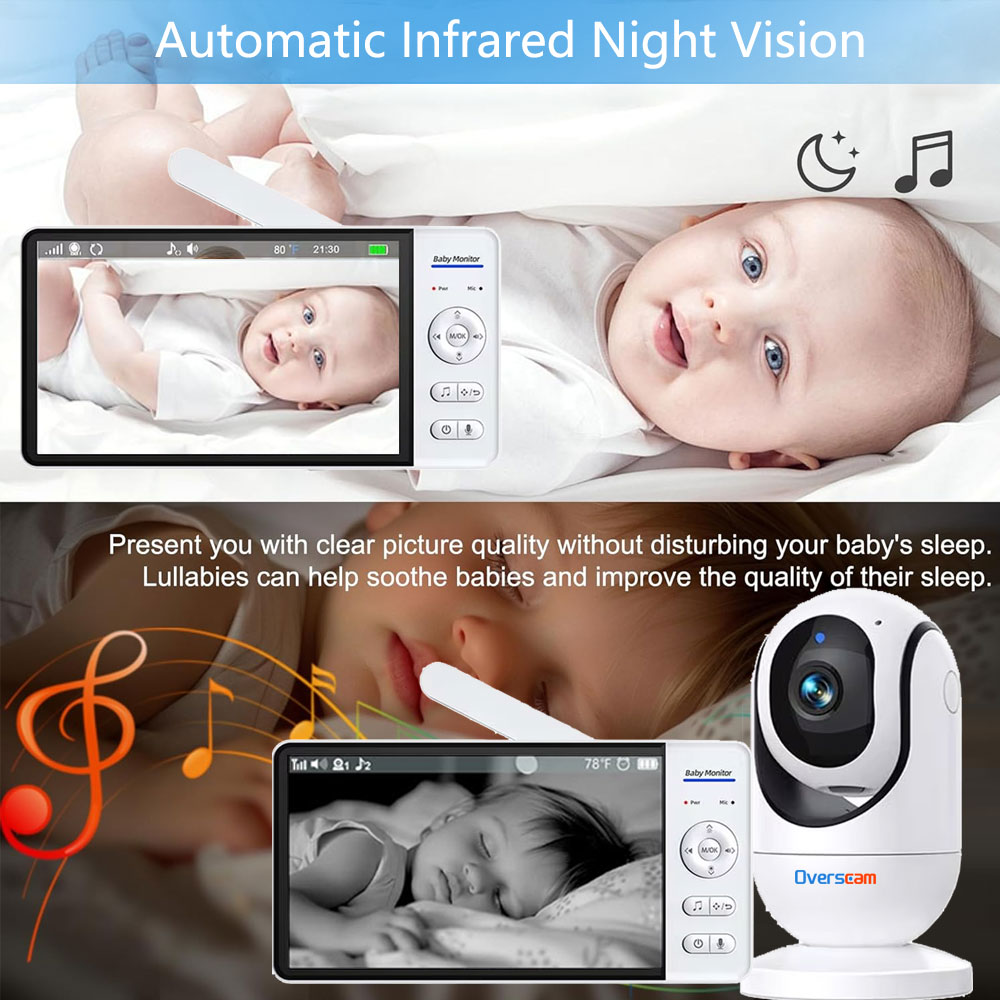 7.0 Inch Screen Baby Monitor 5 - Photography Uk recension och pris