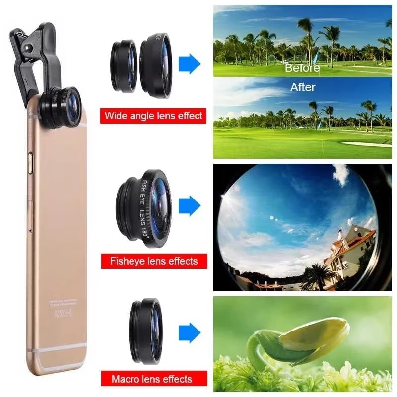 3In1 Mobile Phone Fish Eye Len - Photography With Mobile recension och pris