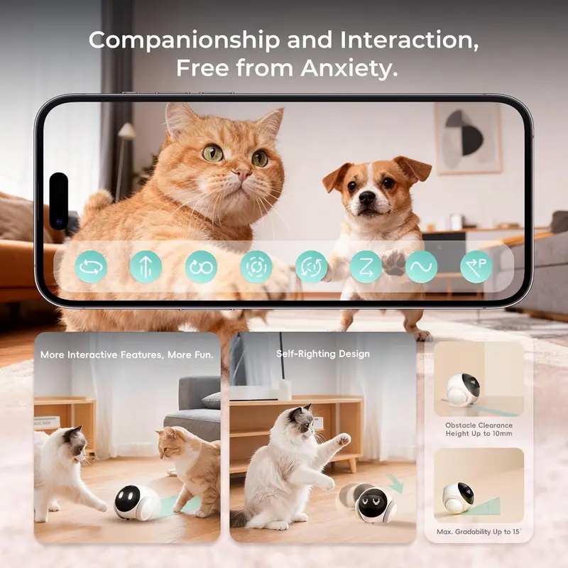 Movable Indoor Pet Robot Camer - Photography With Mobile recension och pris
