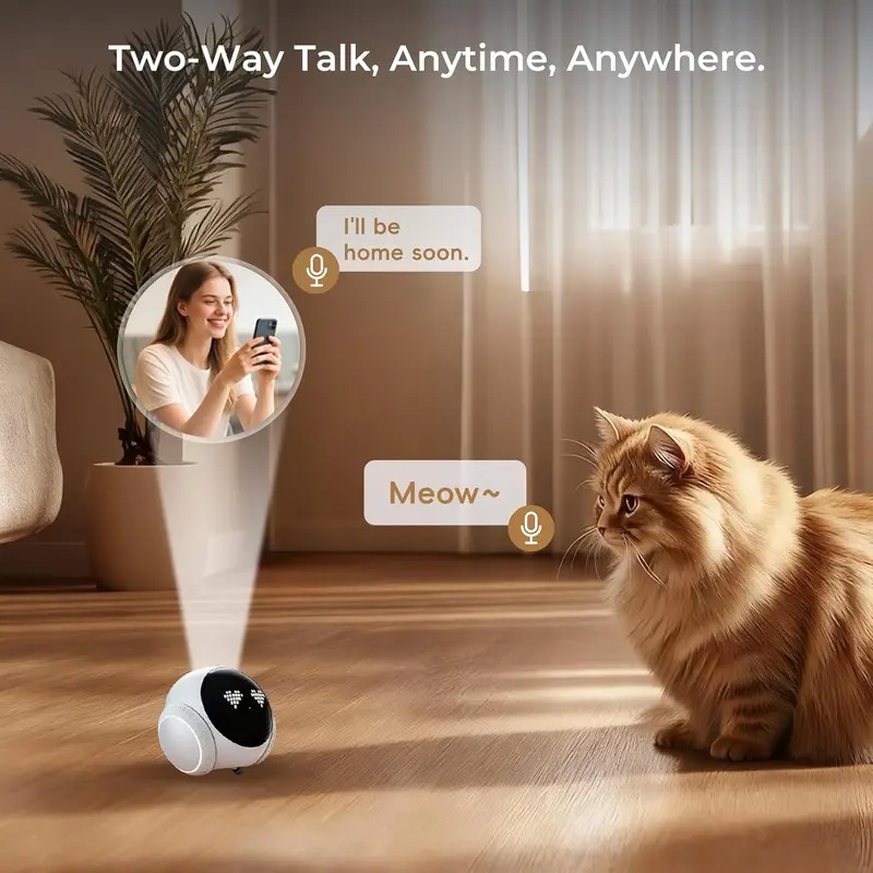 Movable Indoor Pet Robot Camer - Photography With Mobile recension och pris