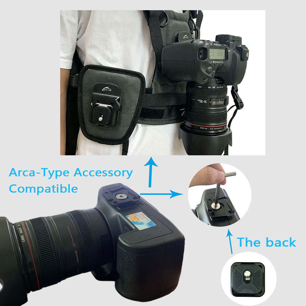 Aero Tack G3 Wanderer Dual‑Cam - Photography Vest recension och pris