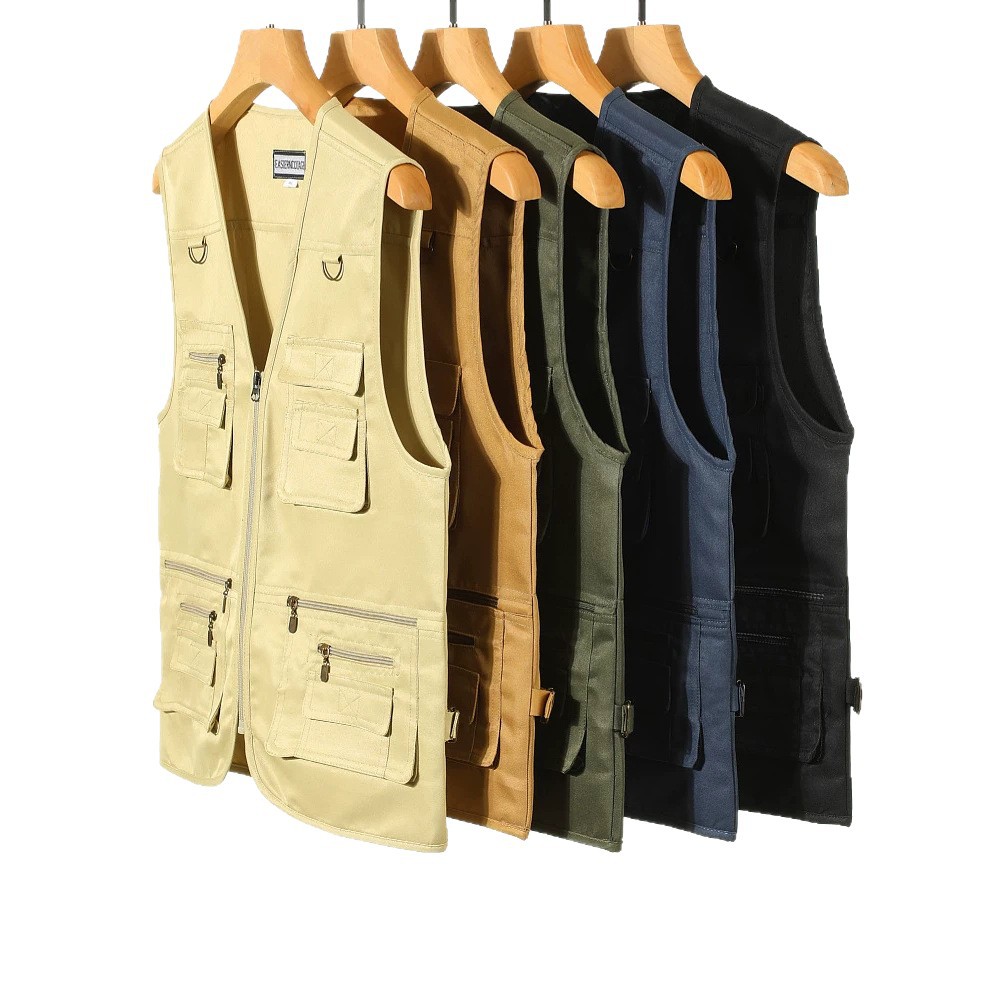 Men's Multi Pocket Workwear Ve - Photography Vest recension och pris