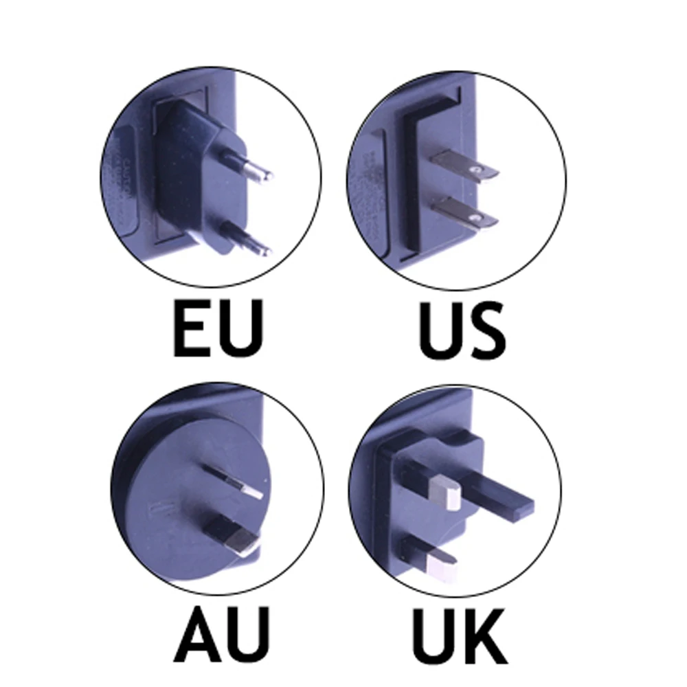EU AU UK US Plug Type 12V 1A 5 - Photography Uk recension och pris