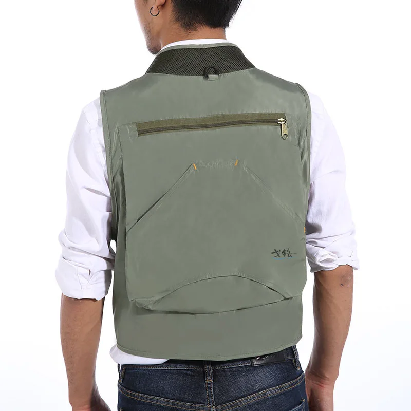 Spring Autumn Men Outdoor Quic - Photography Vest recension och pris