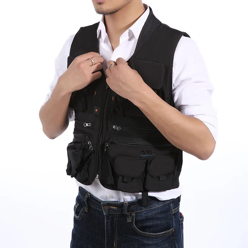 Spring Autumn Men Outdoor Quic - Photography Vest recension och pris