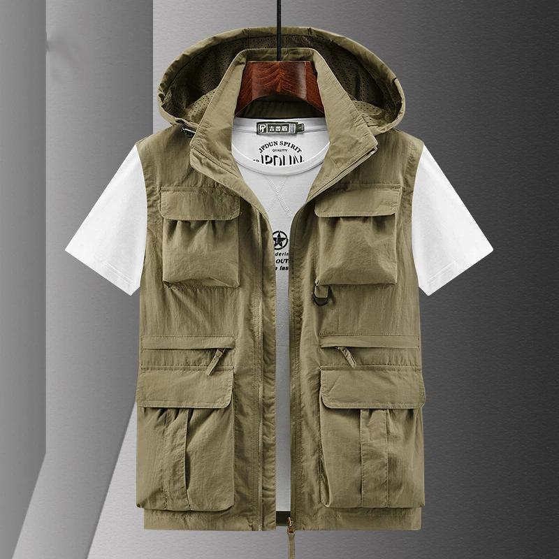 Men Casual Vest Multi Pocket W - Photography Vest recension och pris