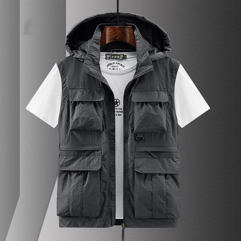 Men Casual Vest Multi Pocket W - Photography Vest recension och pris