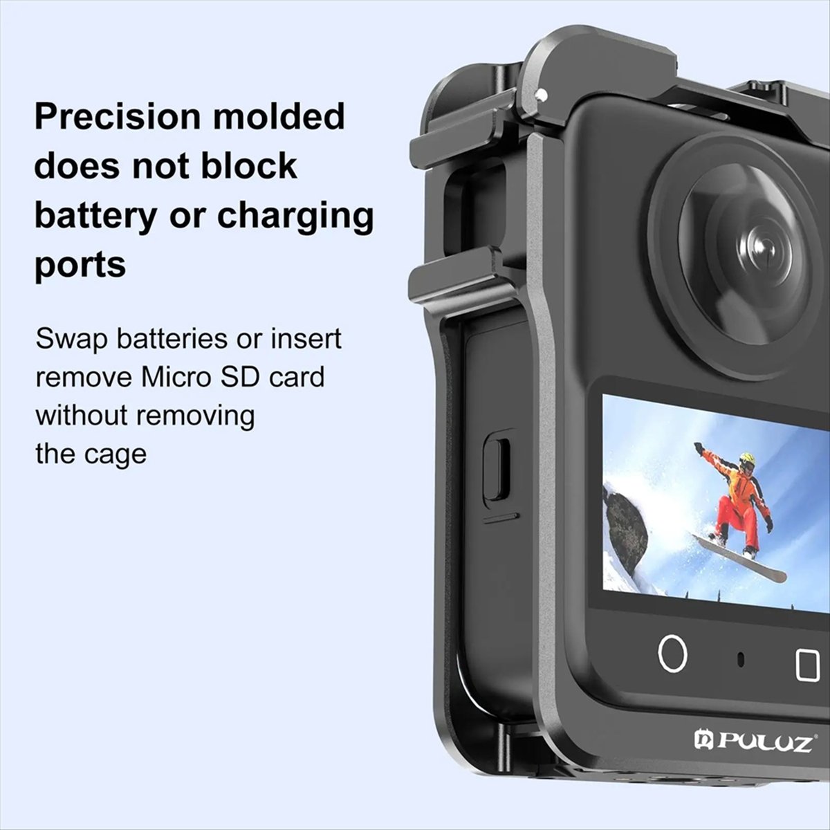 M05K PULUZ Magnetic Camera Cag - Camera Cold Shoe recension och pris