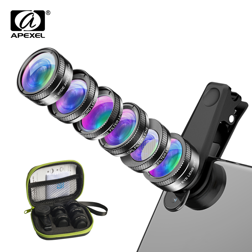 APEXEL Universal 6 in 1 Phone  - Photography Kit Xiaomi 15T Pro recension och pris