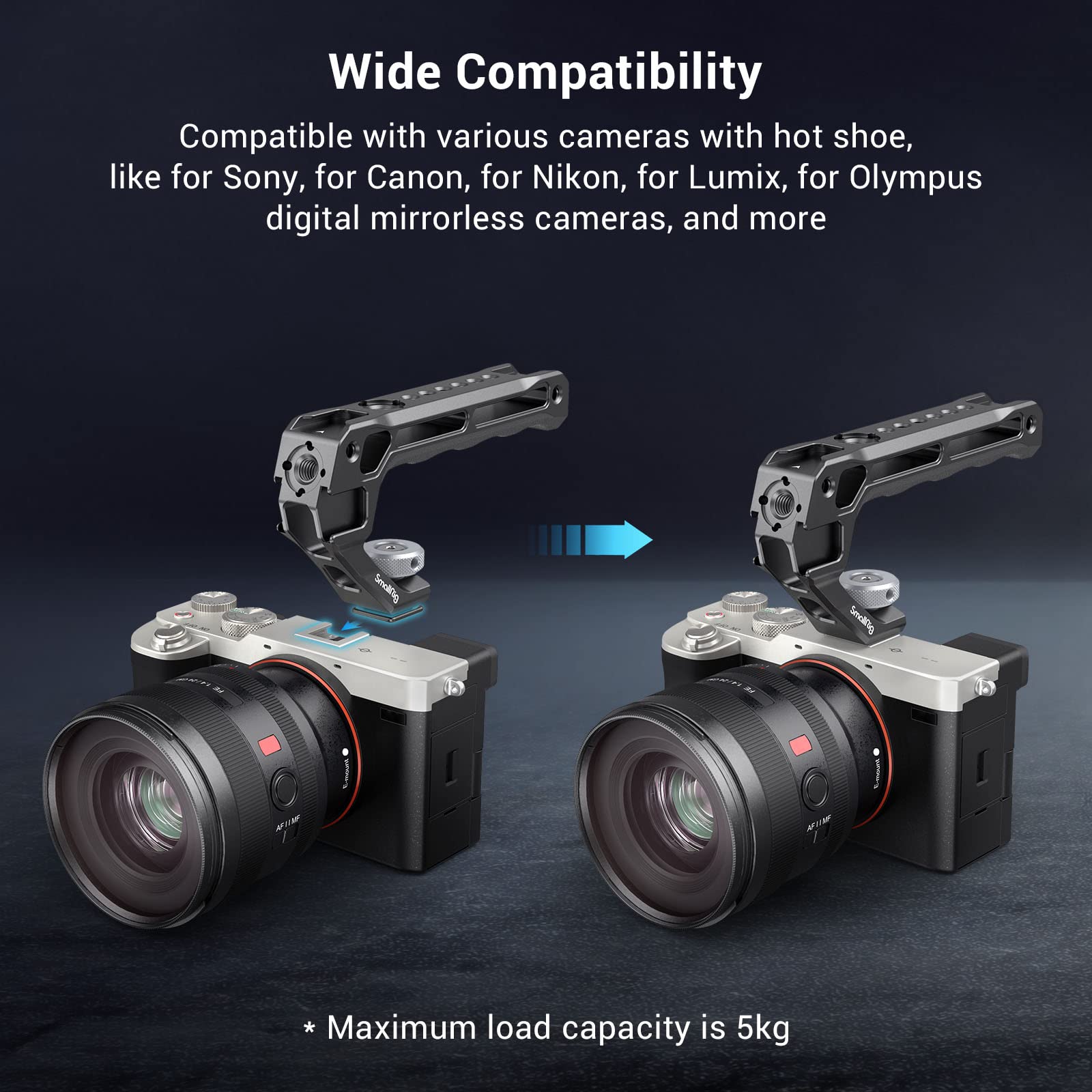SmallRig NATO Top Handle Lite  - Camera Cold Shoe recension och pris