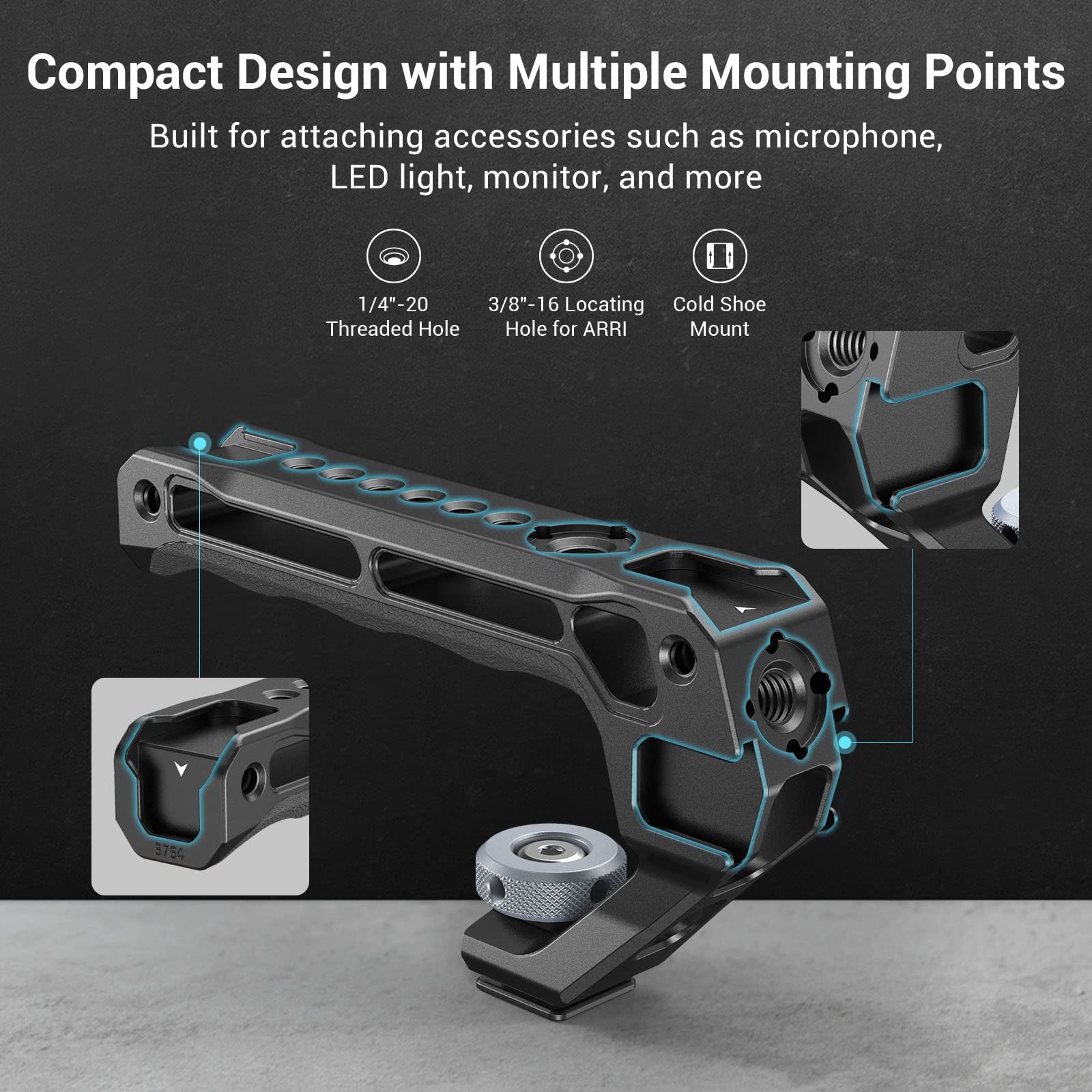 SmallRig NATO Top Handle Lite  - Camera Cold Shoe recension och pris