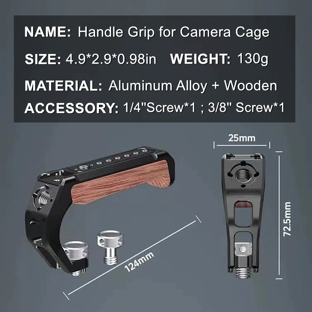 Universal Camera Top Handle Gr - Camera Cold Shoe recension och pris