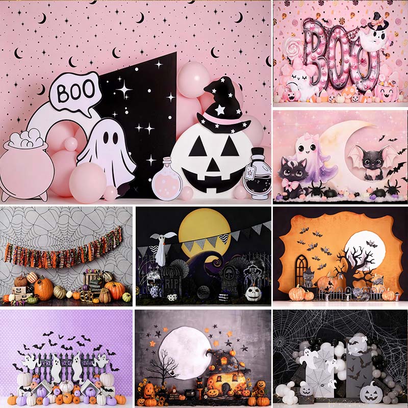 LS Pink Haunted Ghosts Backdro - Photography Trick recension och pris