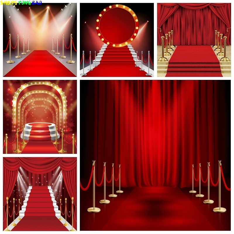 Red Carpet Backdrop Movie Nigh - Photography Awards recension och pris