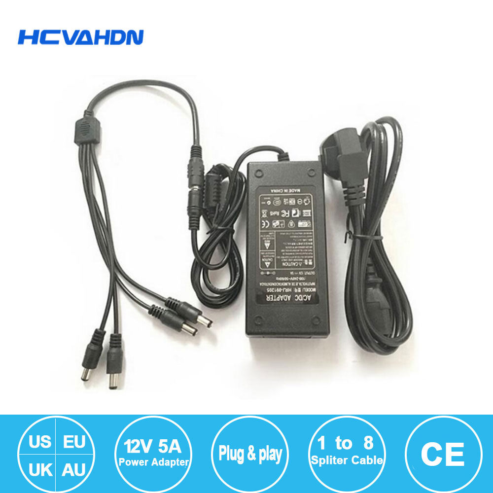 DC 12V 5A 4 Port CCTV Camera A - Photography Uk recension och pris