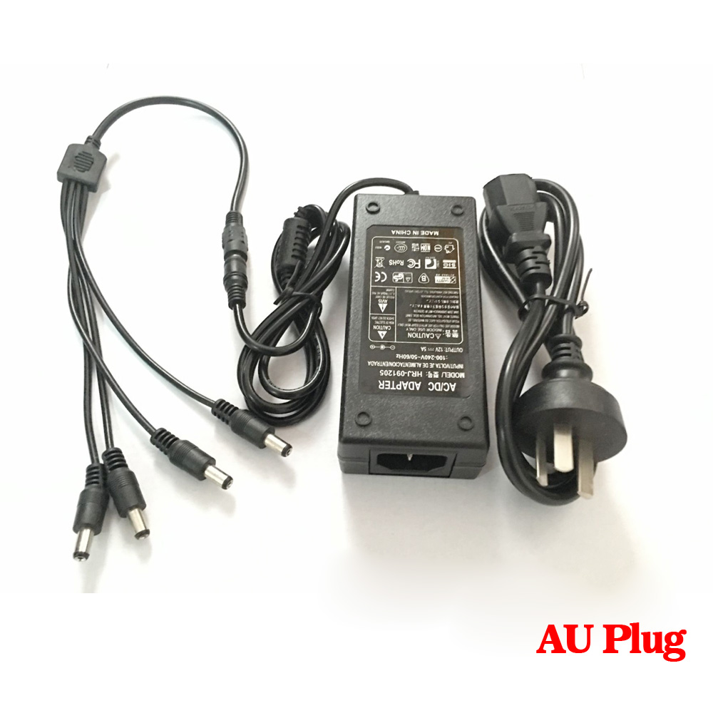 DC 12V 5A 4 Port CCTV Camera A - Photography Uk recension och pris