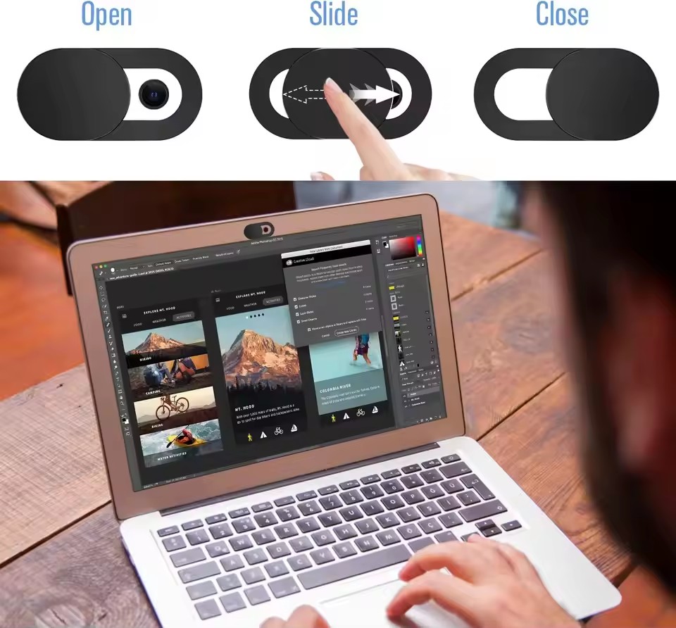 Webcam Cover Shutter Magnet Sl - Photography With Mobile recension och pris