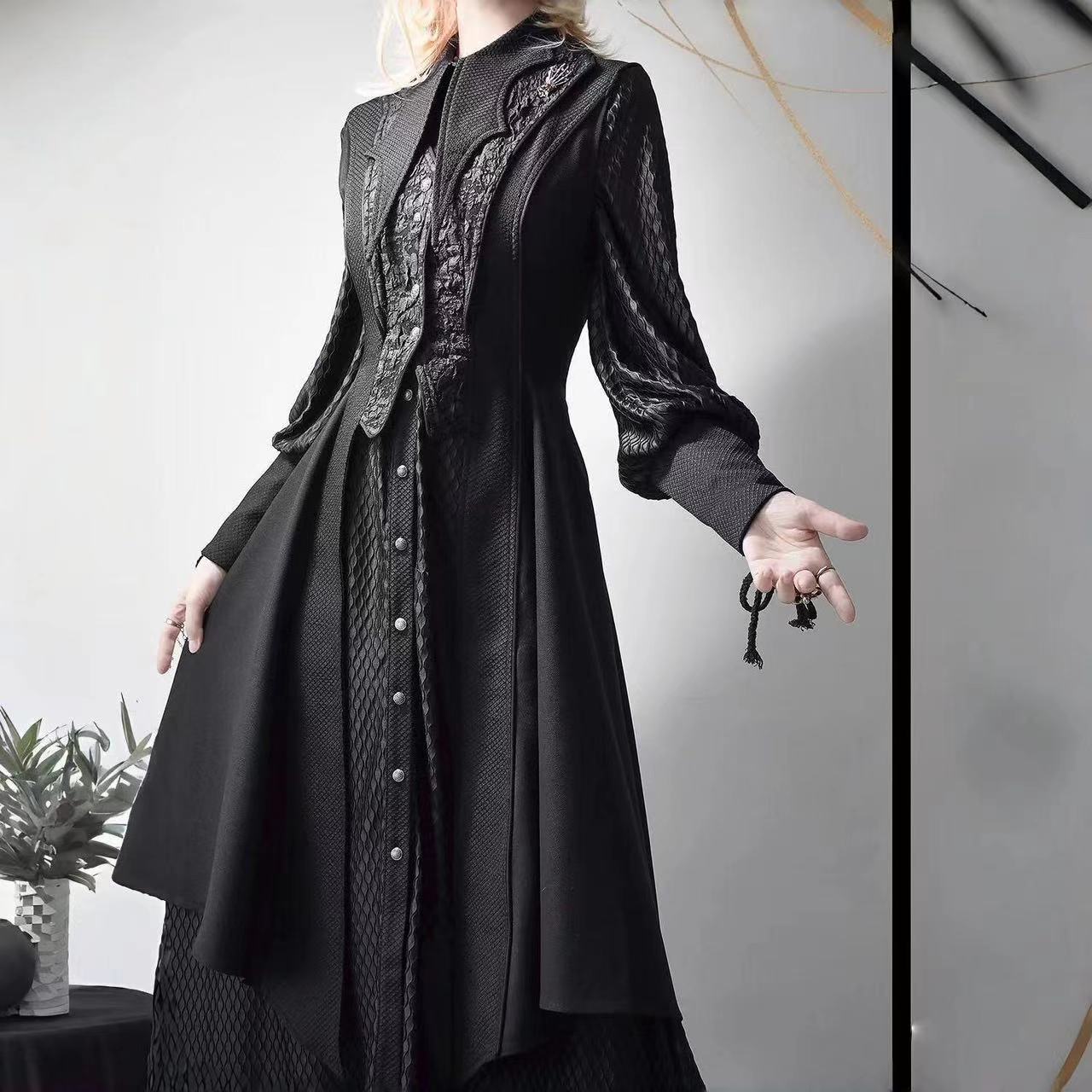 Dark Black Gothic Style Lolita - Photography Vest recension och pris