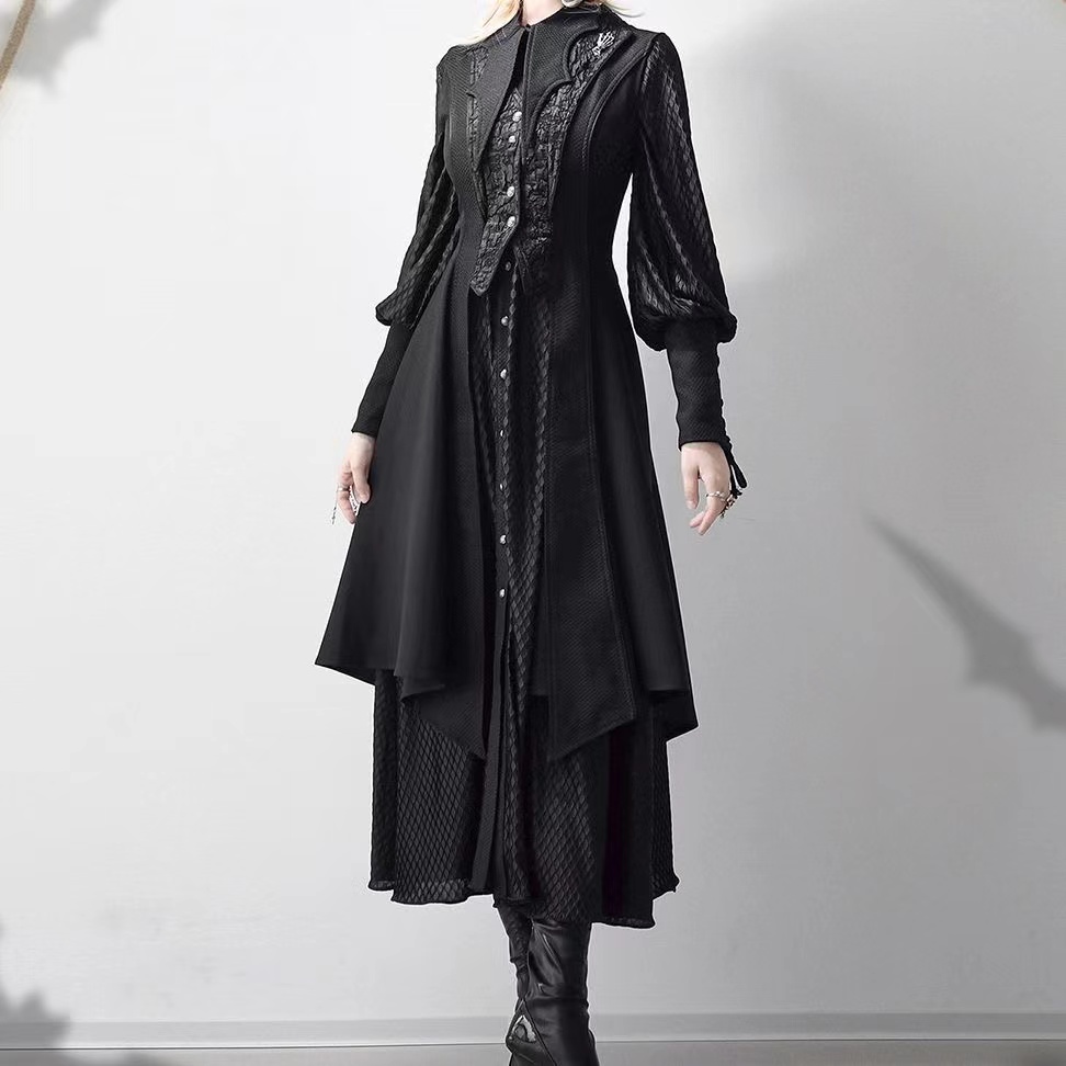 Dark Black Gothic Style Lolita - Photography Vest recension och pris