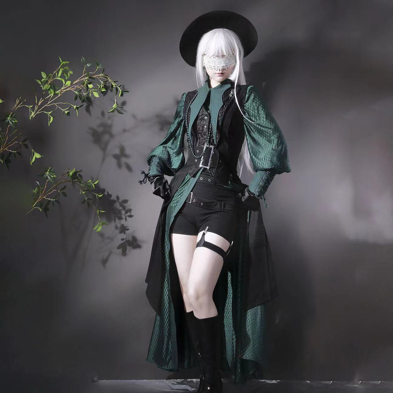 Dark Black Gothic Style Lolita - Photography Vest recension och pris