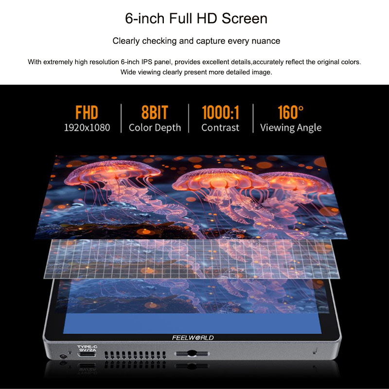 FEELWORLD P6XL 6-inch Photogra - Photography Uk recension och pris