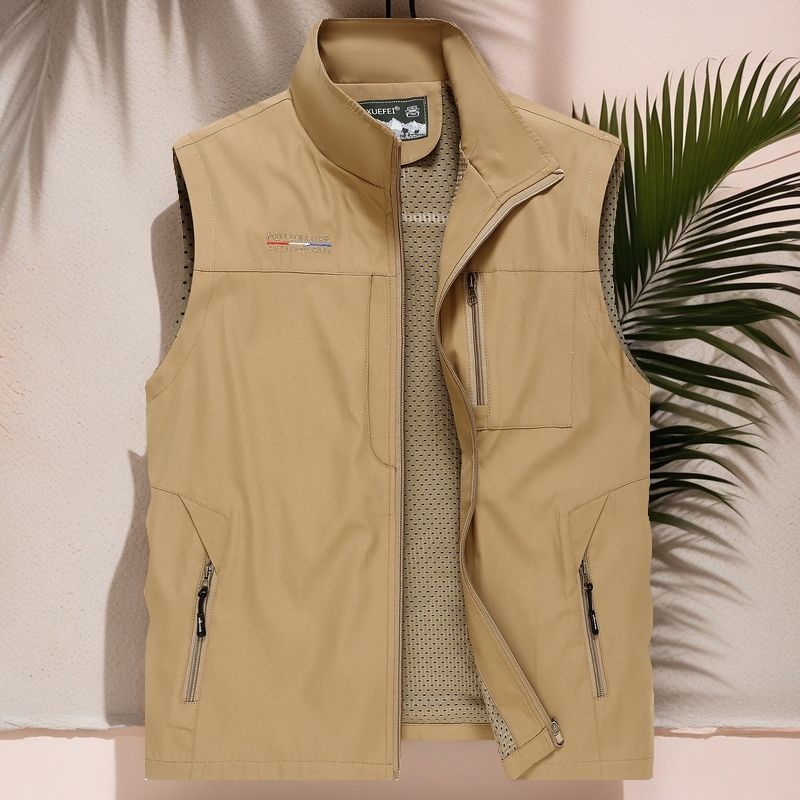 Men's Outdoor Multi-pocket Mes - Photography Vest recension och pris