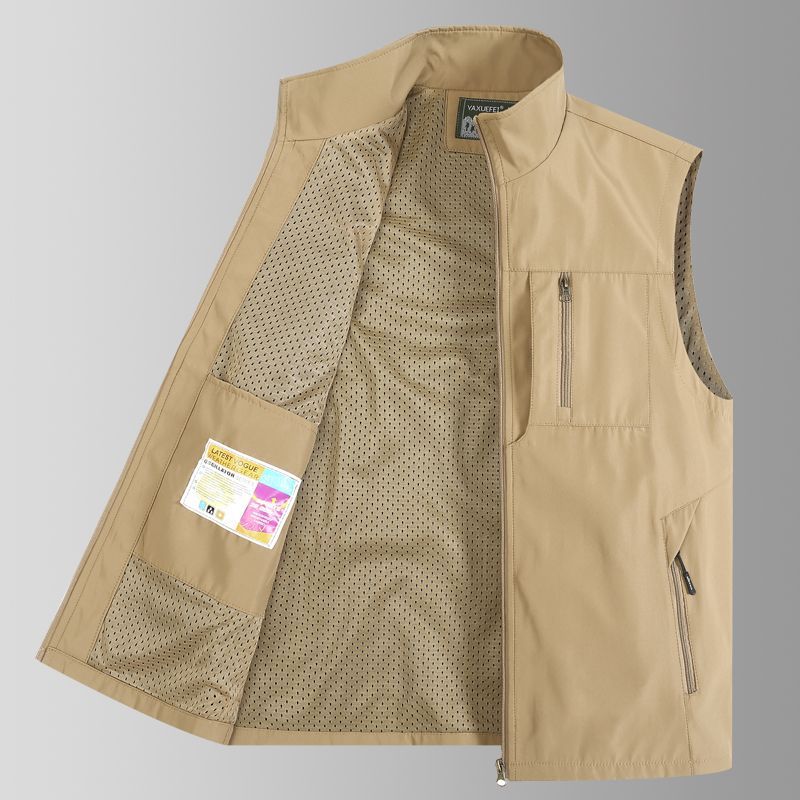 Men's Outdoor Multi-pocket Mes - Photography Vest recension och pris