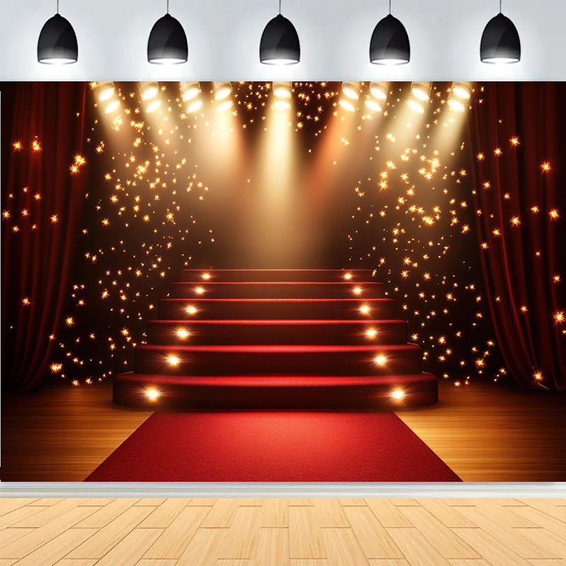 Red Carpet Stage Shining Spotl - Photography Awards recension och pris