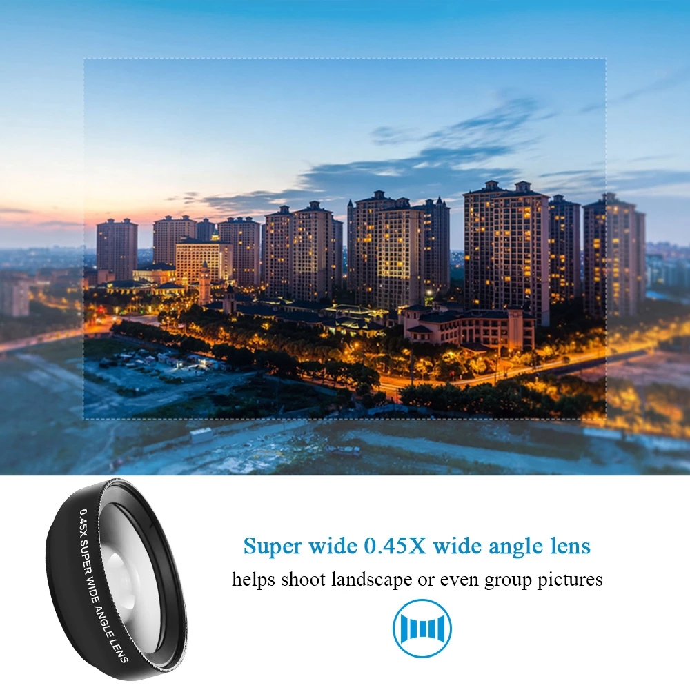 2 In 1 Mobile Phone Lens 0.45x - Photography With Mobile recension och pris