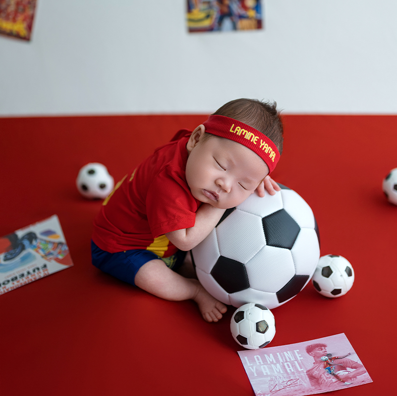2026 Football Cup Theme Baby B - Photography Outfit recension och pris