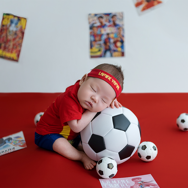 2026 Football Cup Theme Baby B - Photography Outfit recension och pris