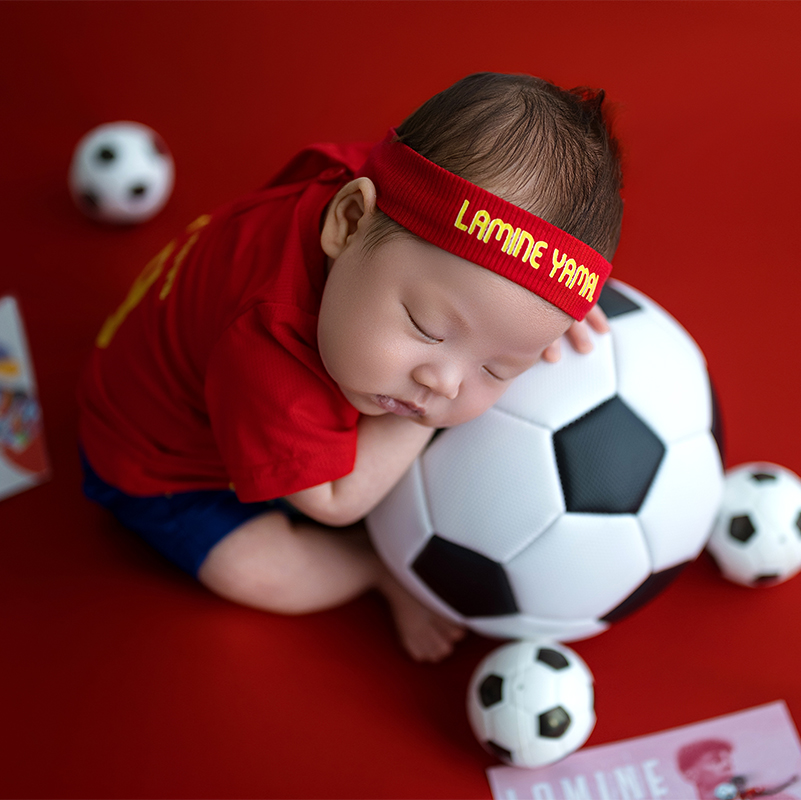 2026 Football Cup Theme Baby B - Photography Outfit recension och pris