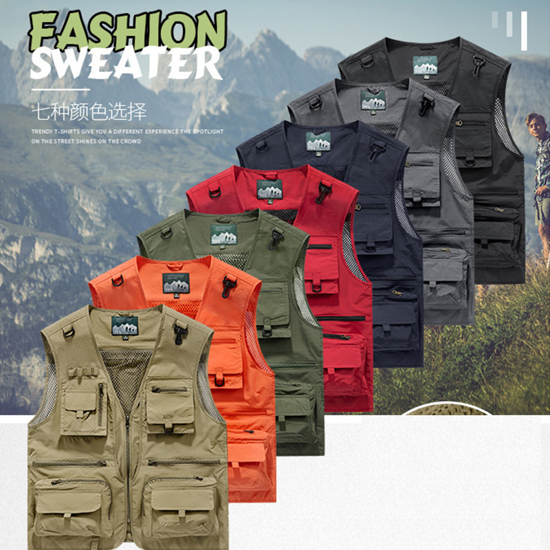 Spring and Autumn Mesh Quick-D - Photography Vest recension och pris