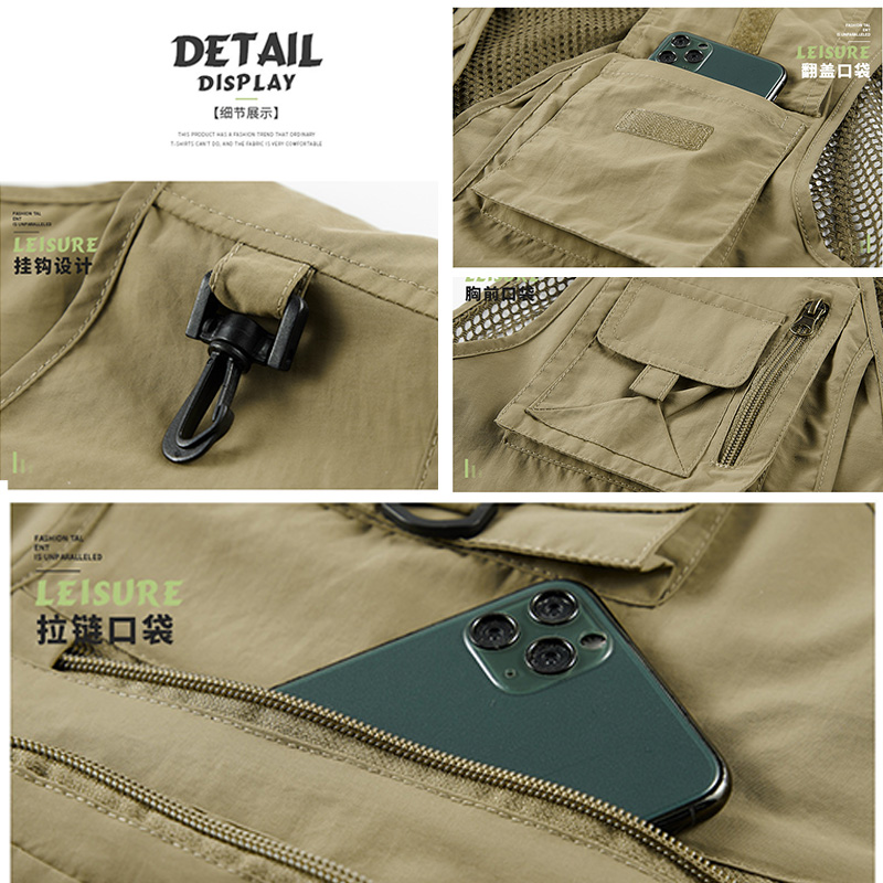 Spring and Autumn Mesh Quick-D - Photography Vest recension och pris