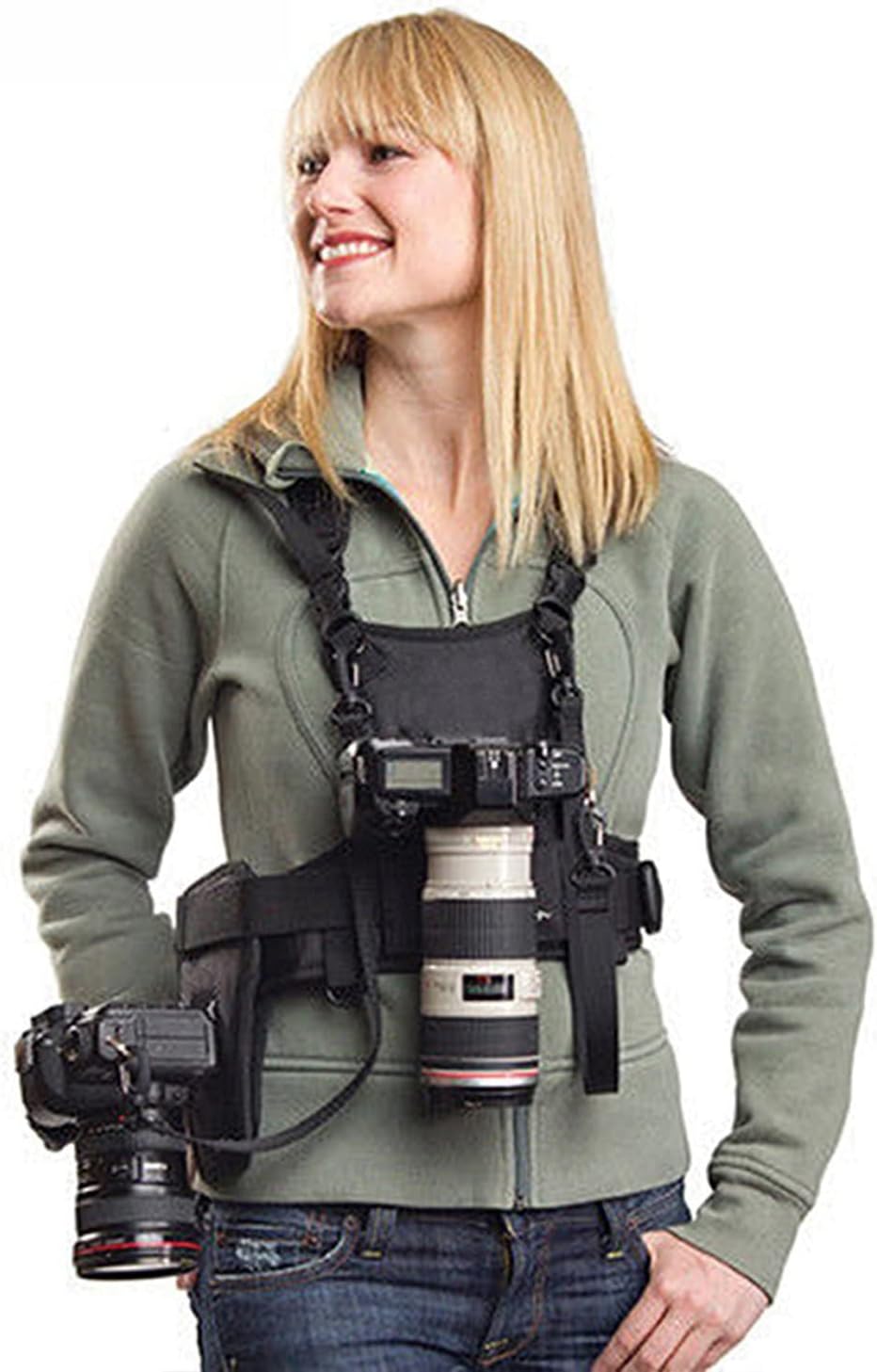Carrying 2 DSLR Camera Double  - Photography Vest recension och pris