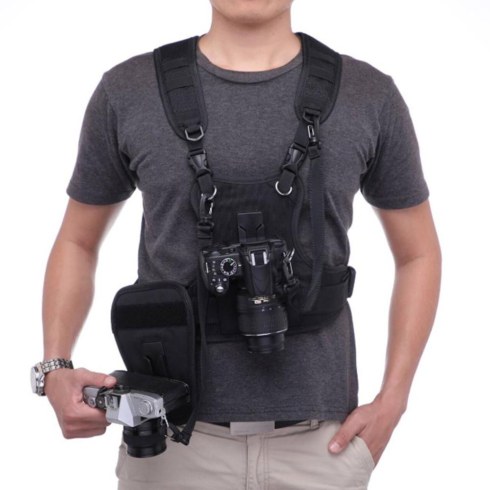Carrying 2 DSLR Camera Double  - Photography Vest recension och pris