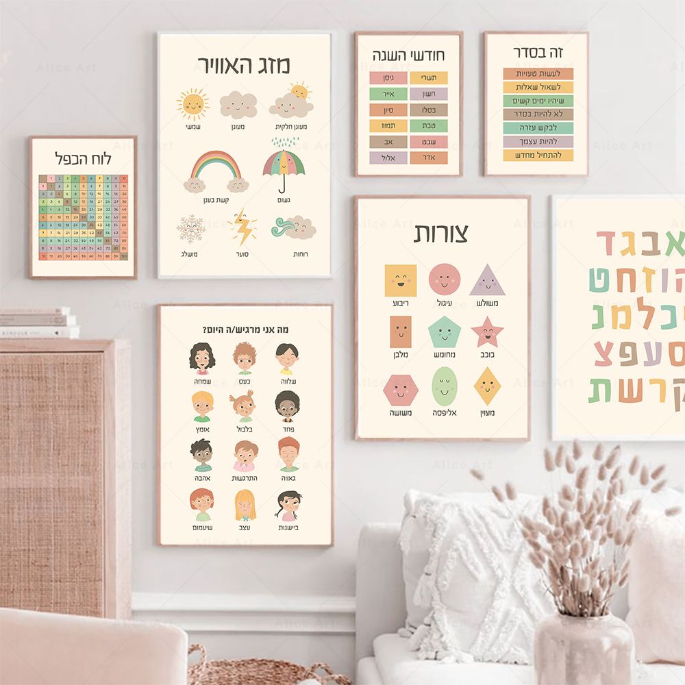 Hebrew Letters Alphabet Jewish - Photography Font recension och pris