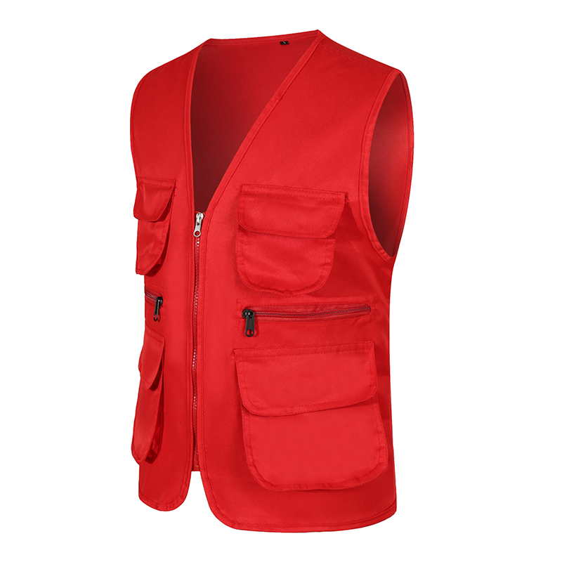 Men Multi Sleeveless Pocket Wa - Photography Vest recension och pris